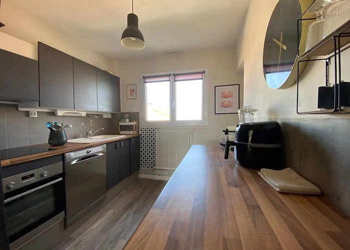 Lägenhet Le Rochefort, Quartier Arago, A 700m, 6 Pers